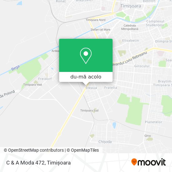 Hartă C & A Moda 472