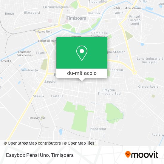 Hartă Easybox Pensi Uno