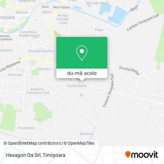 Hartă Hexagon Oa Srl