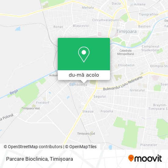 Hartă Parcare Bioclinica