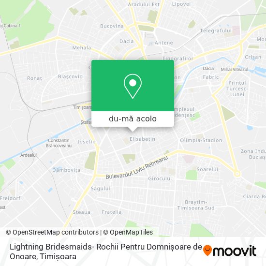 Hartă Lightning Bridesmaids- Rochii Pentru Domnișoare de Onoare