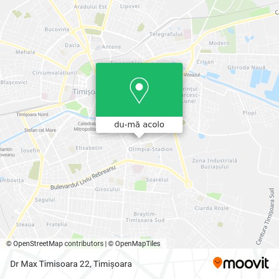 Hartă Dr Max Timisoara 22