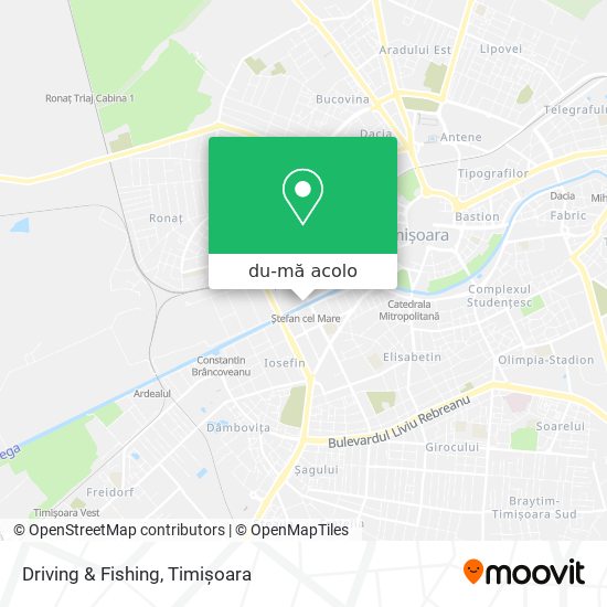 Hartă Driving & Fishing