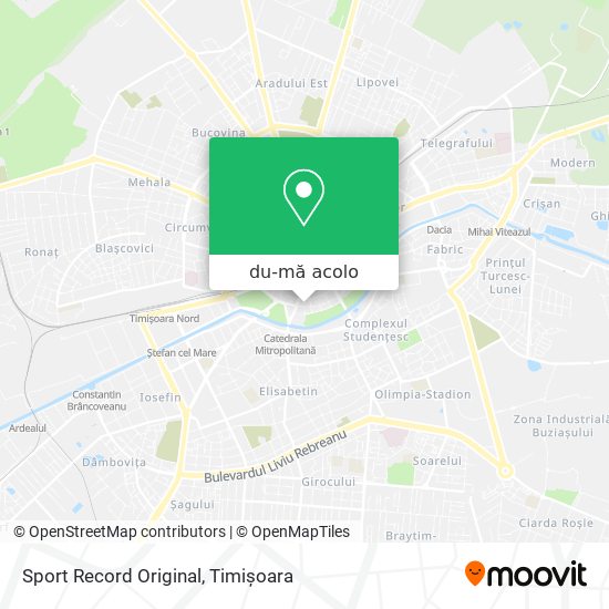 Hartă Sport Record Original