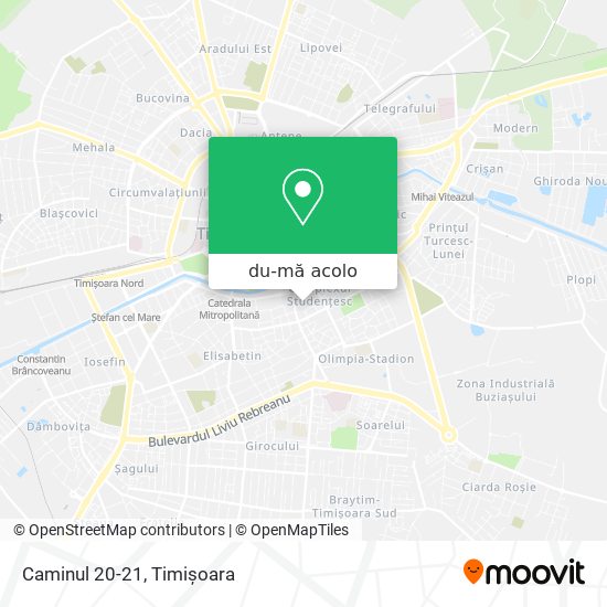 Hartă Caminul 20-21