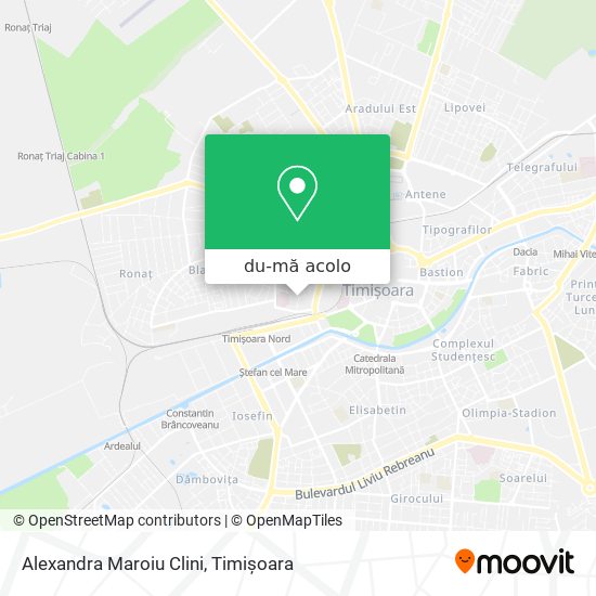 Hartă Alexandra Maroiu Clini