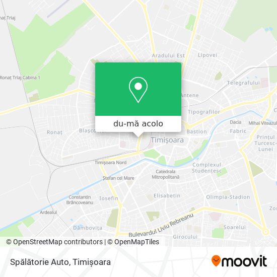 Hartă Spălătorie Auto