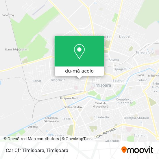 Hartă Car Cfr Timisoara