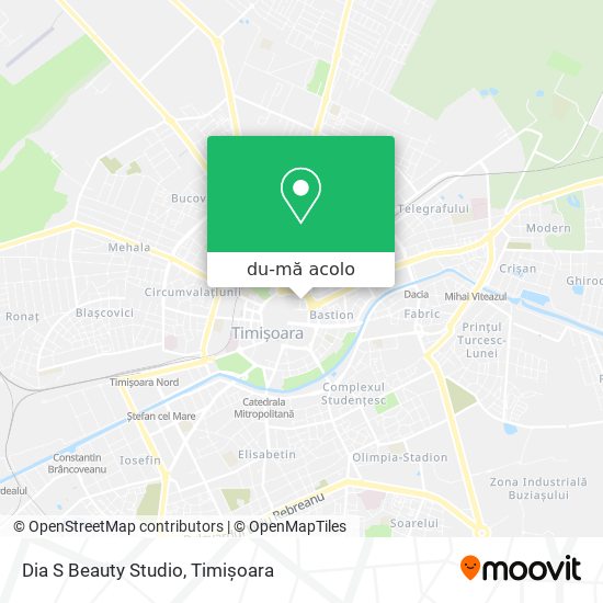 Hartă Dia S Beauty Studio
