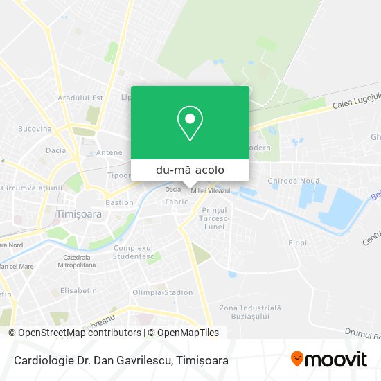 Hartă Cardiologie Dr. Dan Gavrilescu