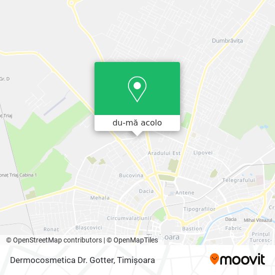 Hartă Dermocosmetica Dr. Gotter