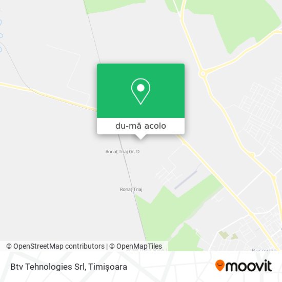 Hartă Btv Tehnologies Srl