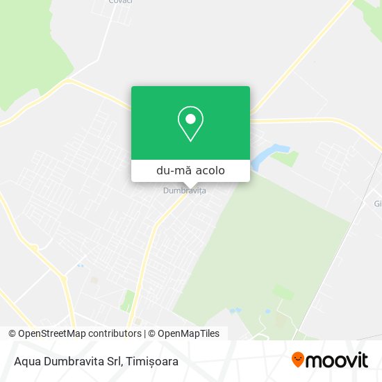 Hartă Aqua Dumbravita Srl