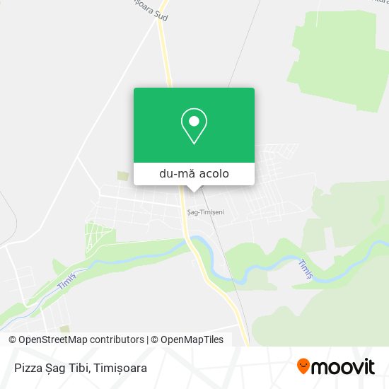 Hartă Pizza Șag Tibi