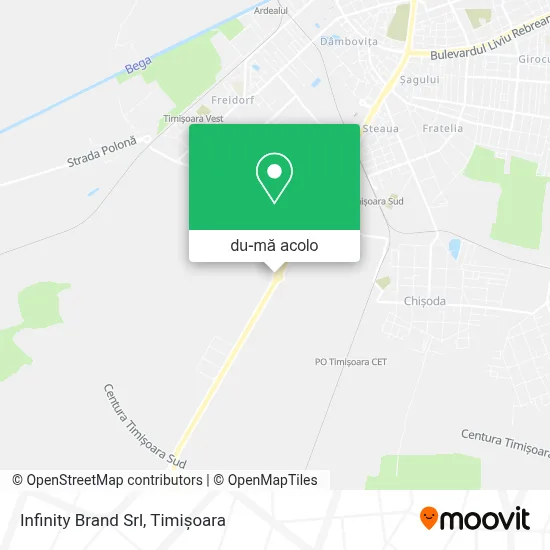 Hartă Infinity Brand Srl