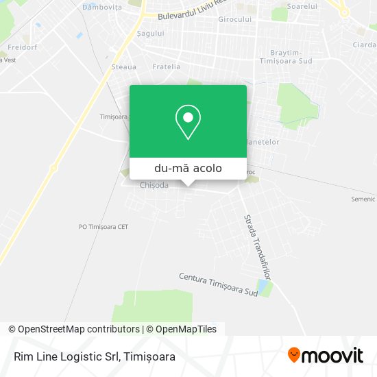 Hartă Rim Line Logistic Srl