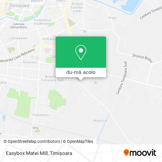 Hartă Easybox Matei Mill