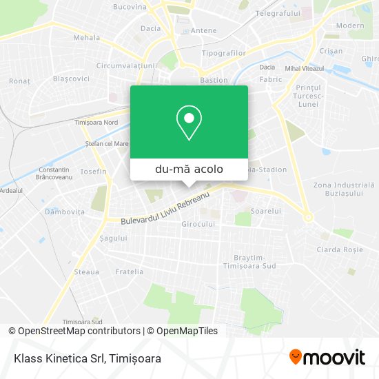 Hartă Klass Kinetica Srl