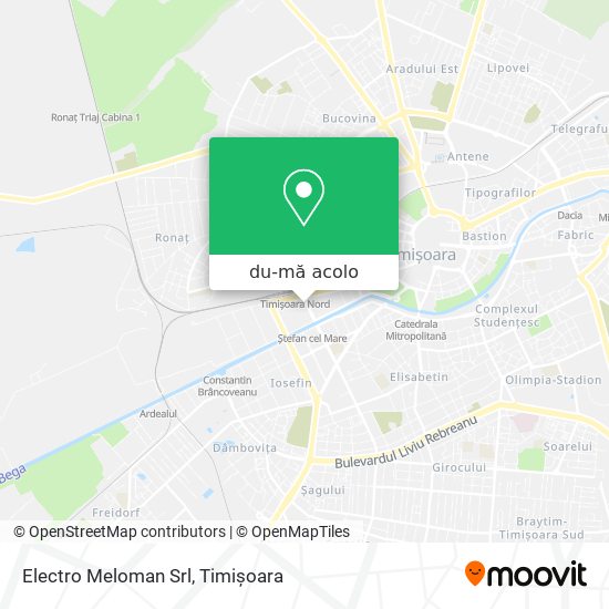 Hartă Electro Meloman Srl