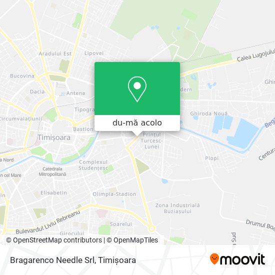 Hartă Bragarenco Needle Srl