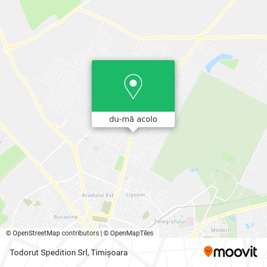 Hartă Todorut Spedition Srl
