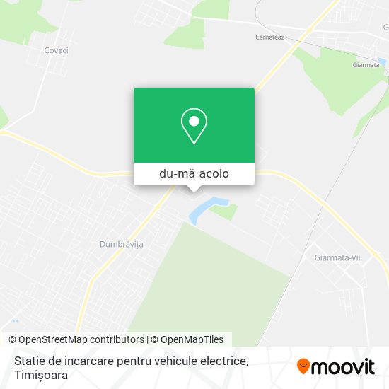 Hartă Statie de incarcare pentru vehicule electrice