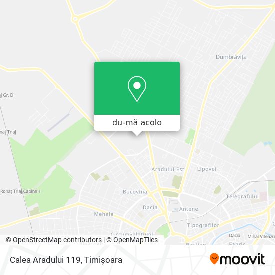 Hartă Calea Aradului 119