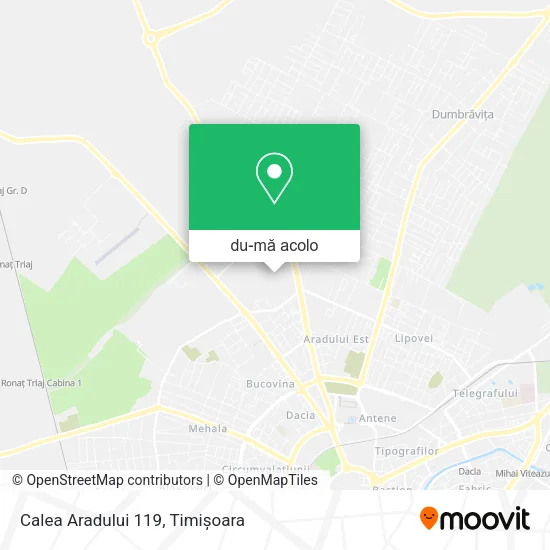 Hartă Calea Aradului 119