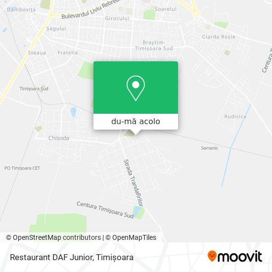 Hartă Restaurant DAF Junior