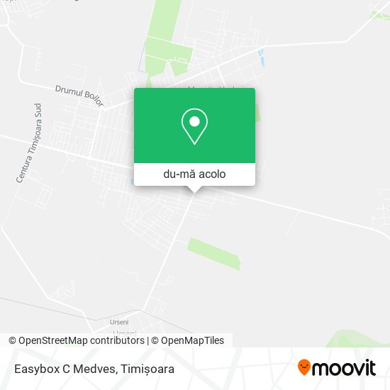 Hartă Easybox C Medves