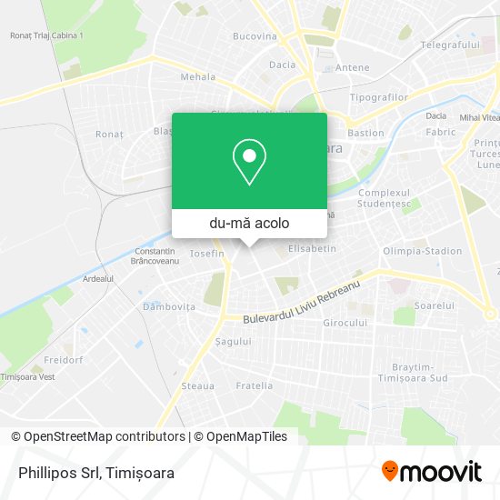Hartă Phillipos Srl
