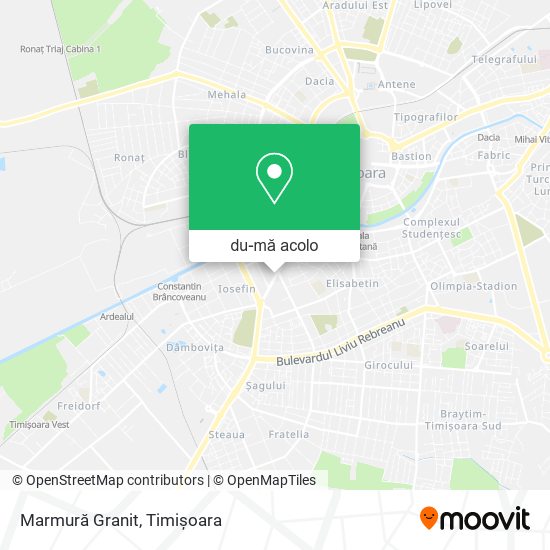 Hartă Marmură Granit