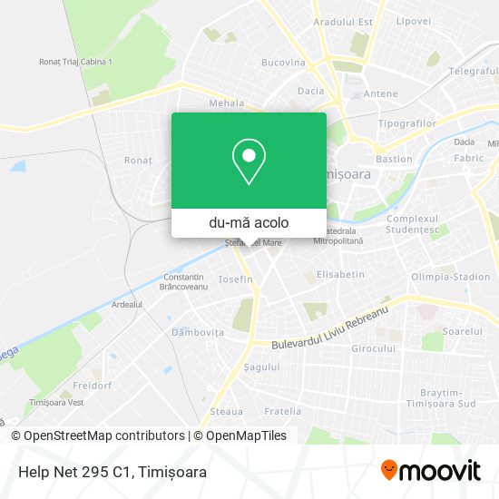 Hartă Help Net 295 C1