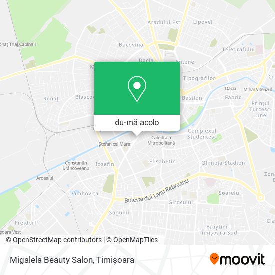 Hartă Migalela Beauty Salon
