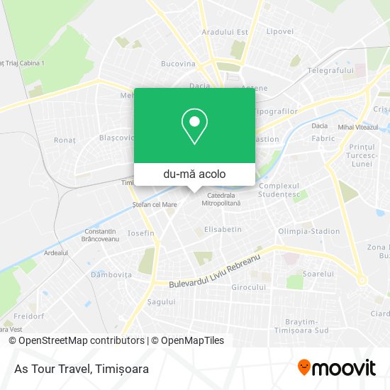Hartă As Tour Travel