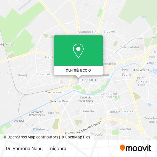 Hartă Dr. Ramona Nanu