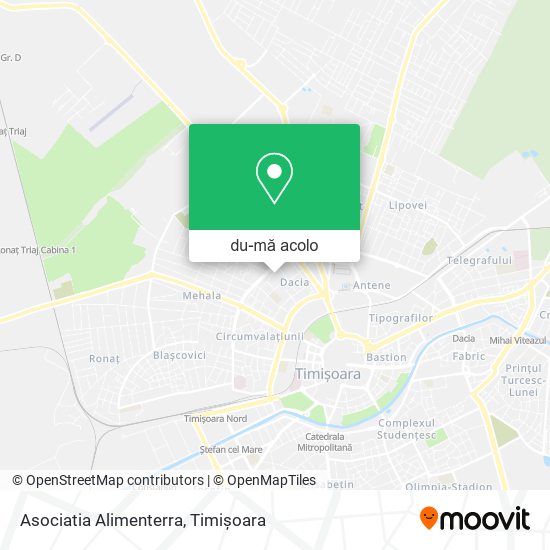 Hartă Asociatia Alimenterra