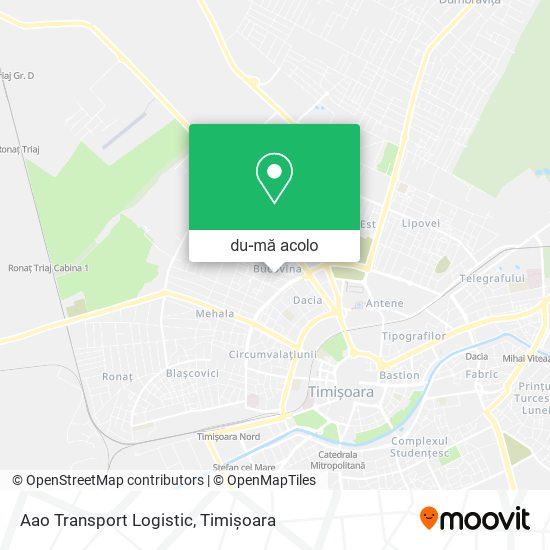 Hartă Aao Transport Logistic