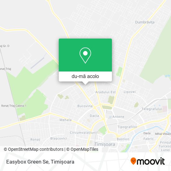Hartă Easybox Green Se