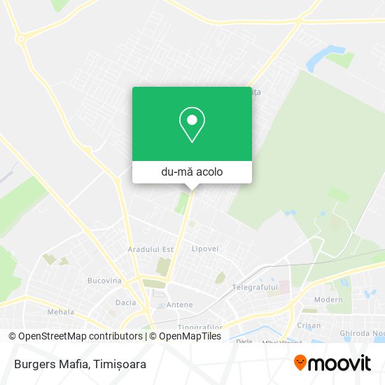 Hartă Burgers Mafia
