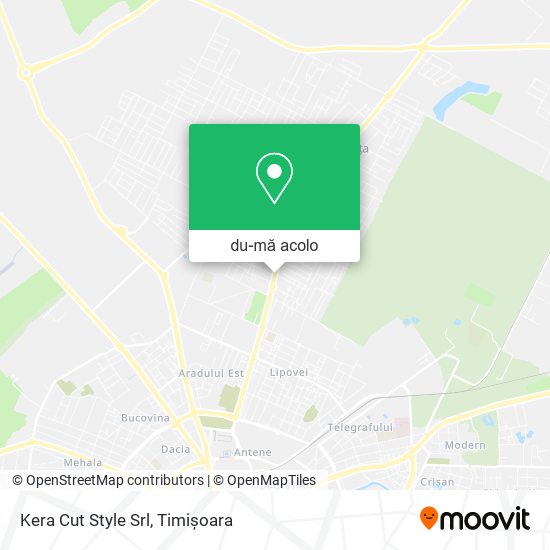 Hartă Kera Cut Style Srl