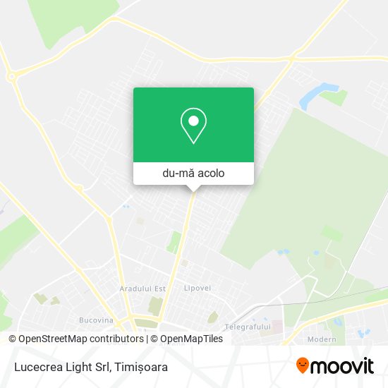 Hartă Lucecrea Light Srl