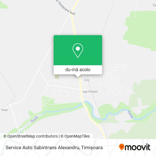 Hartă Service Auto Sabintrans Alexandru