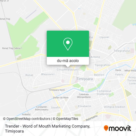Hartă Trender - Word of Mouth Marketing Company