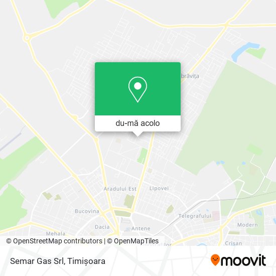 Hartă Semar Gas Srl