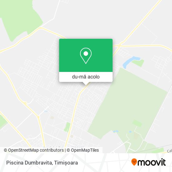 Hartă Piscina Dumbravita