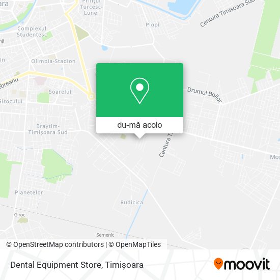 Hartă Dental Equipment Store