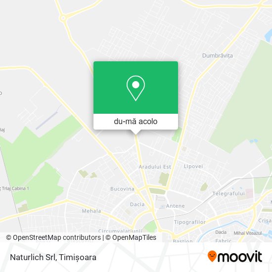 Hartă Naturlich Srl