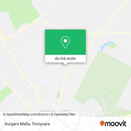 Hartă Burgers Mafia