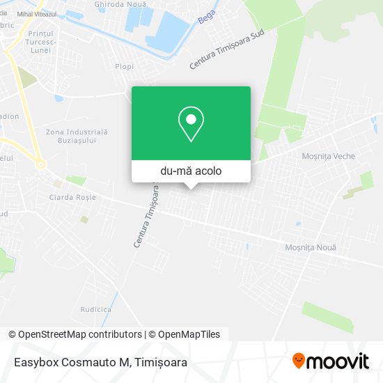 Hartă Easybox Cosmauto M